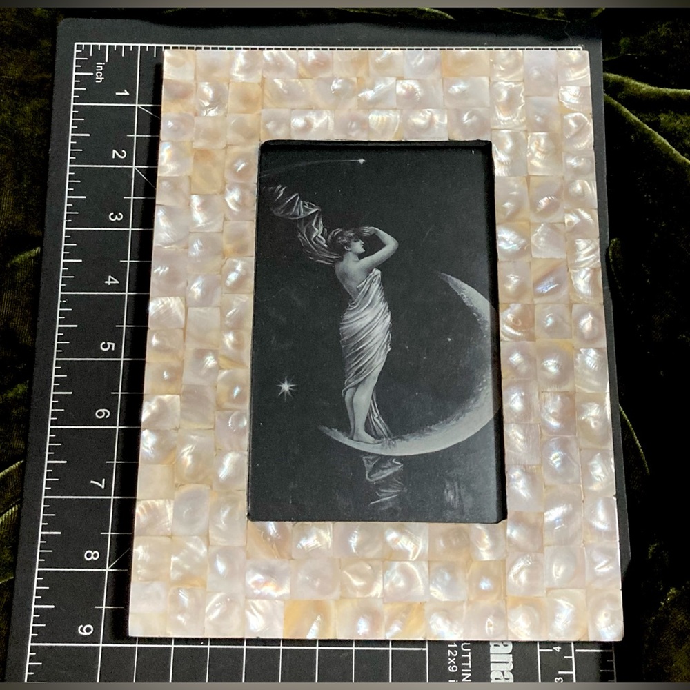 Victorian Moon Goddess Art Deco Goddess Pagan Art Mythology Magic - Picture 8 of 13